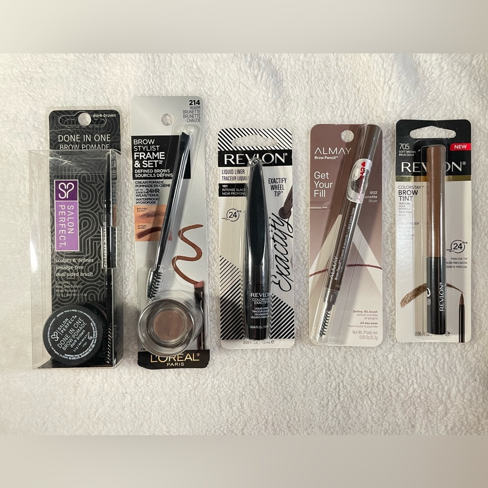 Brow products and Liquid Liner